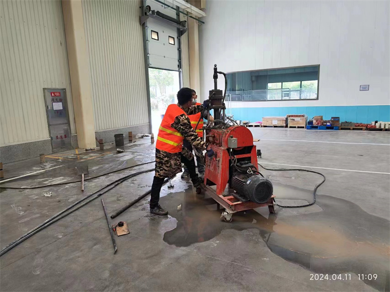 汕尾厂房地面下沉塌陷注浆加固施工